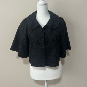 Sue Wong Brocade Cropped Jacket. Size 4-6. (S). Pristine Condition.